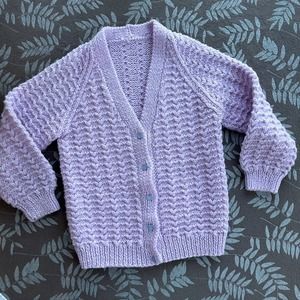 Handmade crocheted sweater